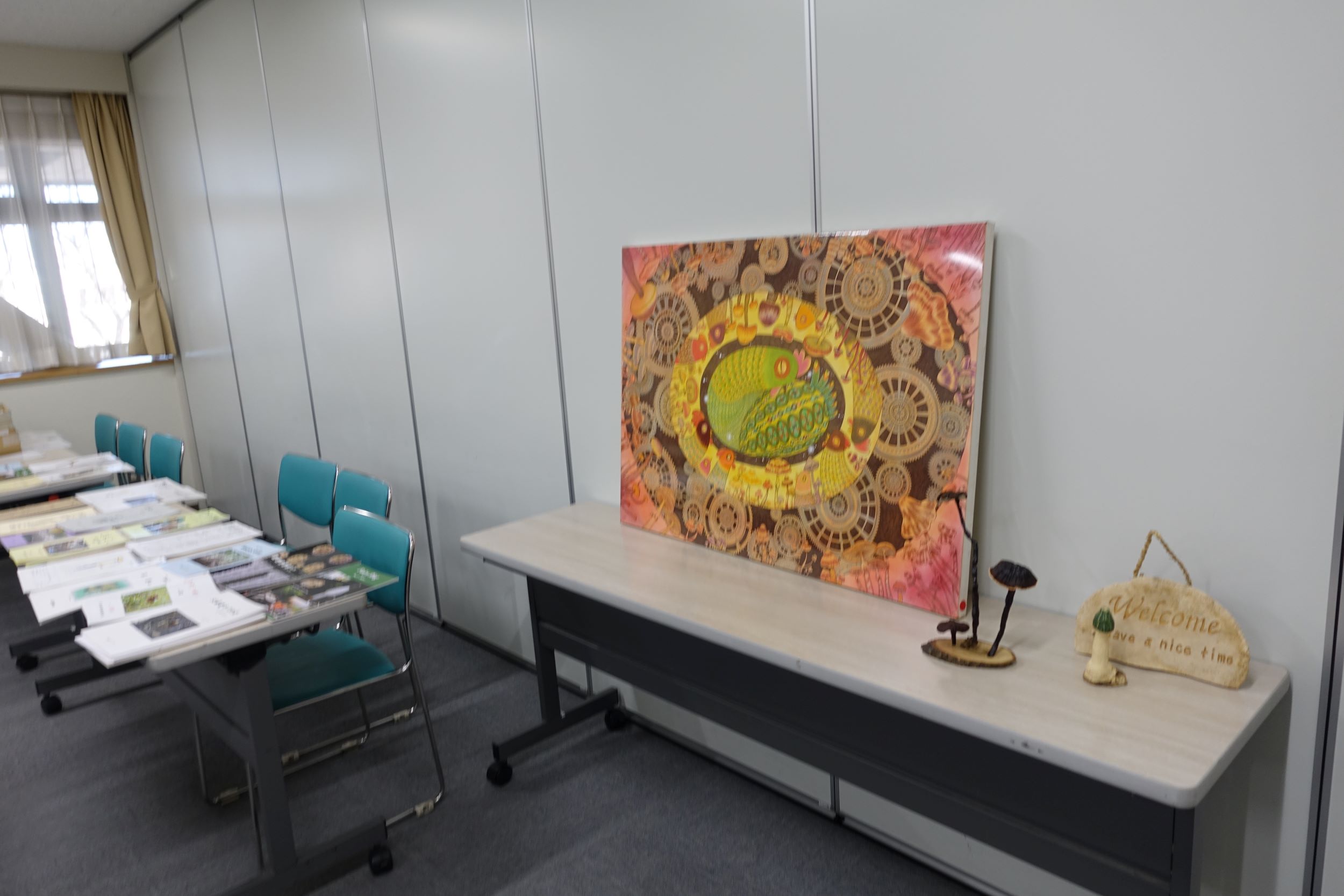 樋口さんの作品展示
